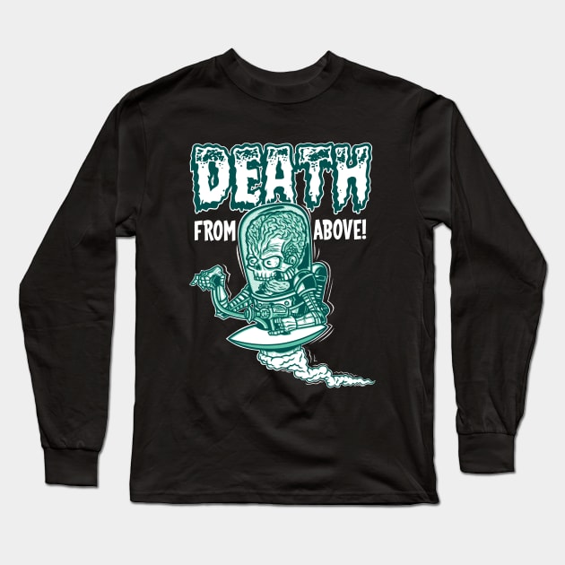 Death From Above v3 Long Sleeve T-Shirt by GiMETZCO!